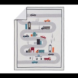 Pottery Barn Kids Things that go quilt/sheet set